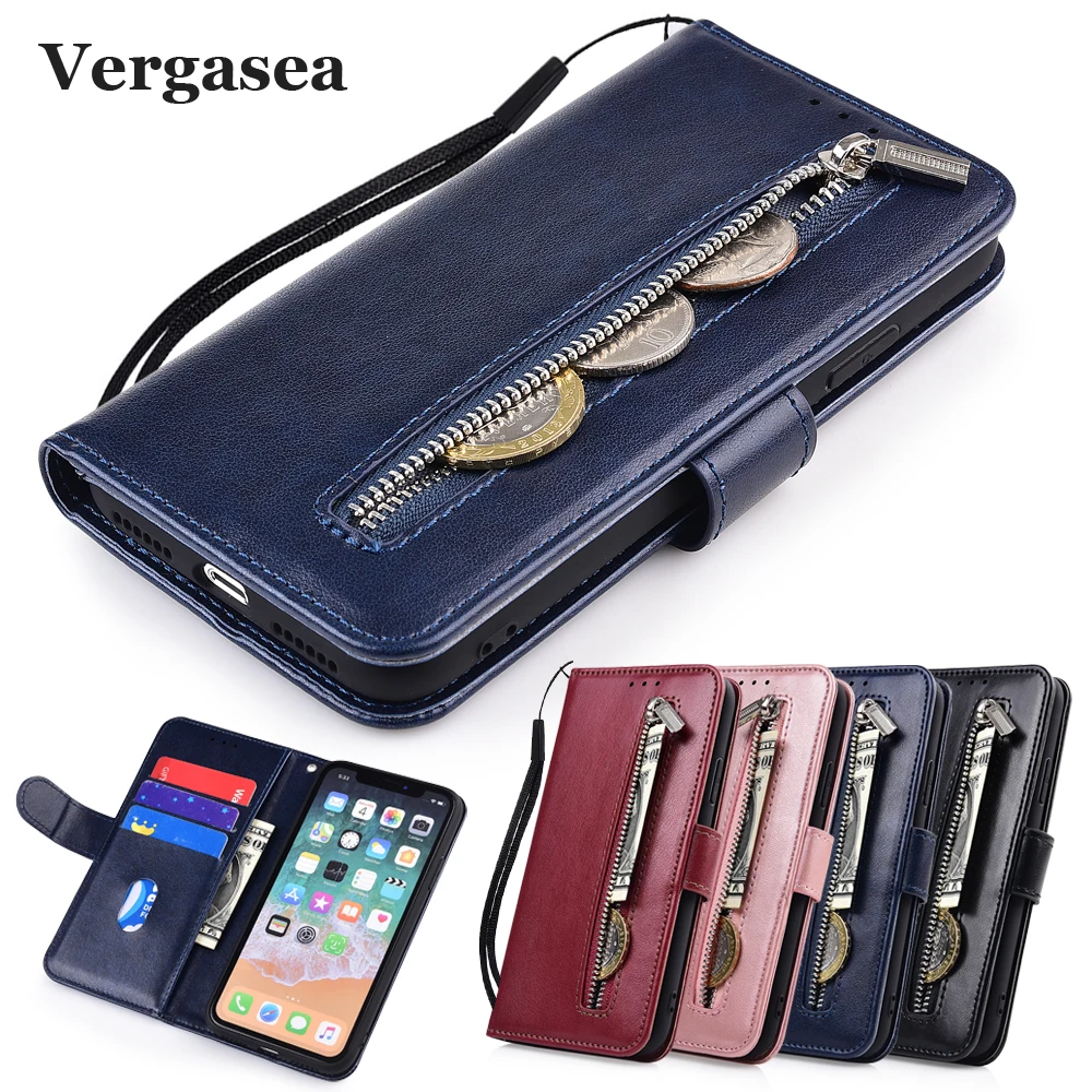 

Zipper Wallet Case for Xiaomi Redmi Note 4 5 7 K20 Pro 7S Y3 Y2 Y1 S2 7A 6A 5A Prime 4A 4X Cover For Xiaomi Mi 6X 5X A1 A2 Case