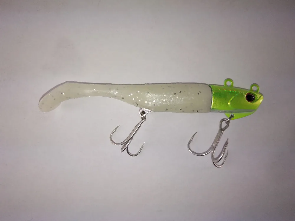 BassLegend Морская рыбалка Jig head и мягкий шэд комплект 48 г|fishing jig head|head jigfish |