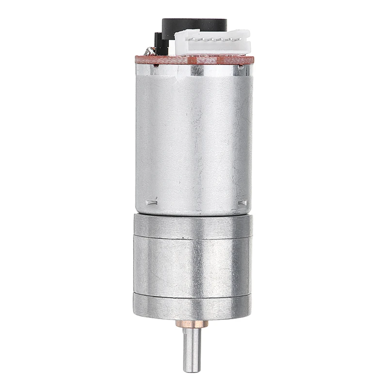 1 шт. 25GA370 DC 12V микро редукторный мотор с кодировщиком редуктор скорости d образный