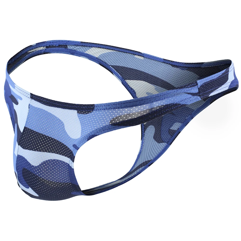 

Brand Men Camouflage Underwear Mesh Qucik-Dry Sexy Men Briefs Breathable Mens Slip Cueca Male Panties Underpants