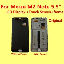 Original for Meizu M2 Note MTK6753 M571U LCD Display +Touch Screen+ frame+Tools tested Digitizer Glass Lens Assembly Replacement