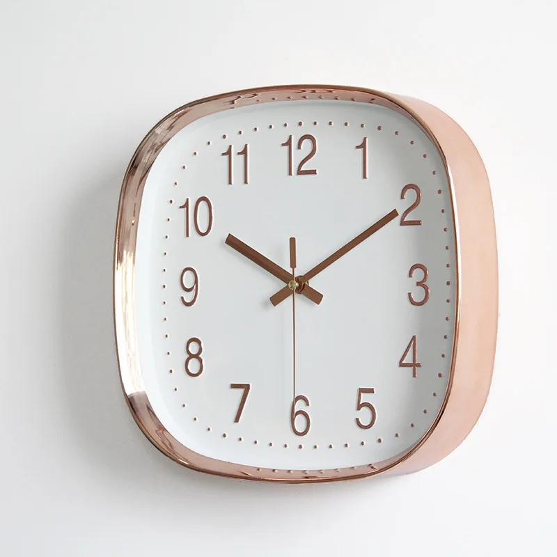 

Nordic Creative Fashion Clock Digital Simple Wall Clock Modern Design Bedroom Kitchen Office Silent Decorative Quartz Clock