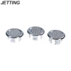 3pcs/lot Overflow ring Basin Sink Round Overflow Cover Ring Insert Replacement Tidy Chrome Trim Bathroom Accessories ► Photo 2/6