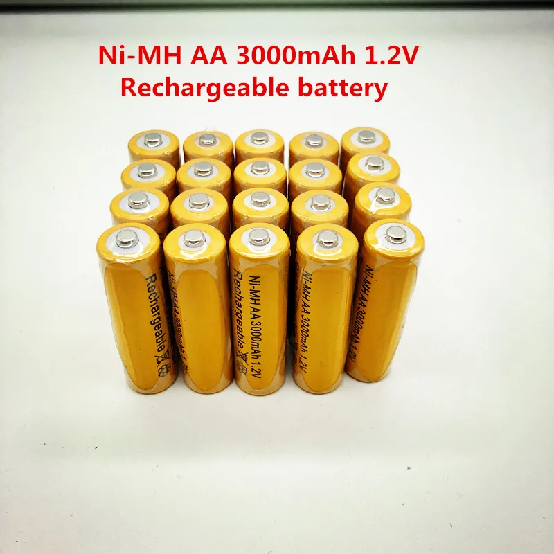 Daweikala новая AA батарея 3000 mAh аккумуляторная батарея Ni-MH 1,2 V AA батарея для часов, мышей, компьютеров, игрушек так далее