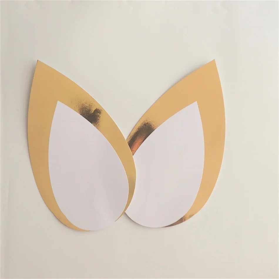 Cardstock Роза сделай сам Легкие бумажные цветы с ушками набор листьев для детской