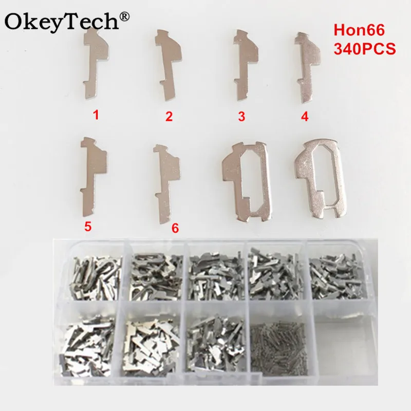 Okeytech 340PCS/Lot Car Lock Plate For Honda HON66 Lock Reed Auto Lock