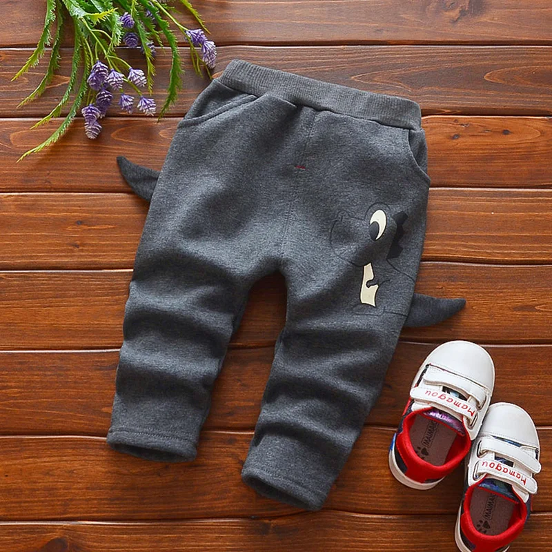 Dinosaur Baby Boys Pants Cartoon Pattern Kids Haren Trousers Print Velvet Winter Pants For Boys Cute Warm Haren Baby Pants New (6)
