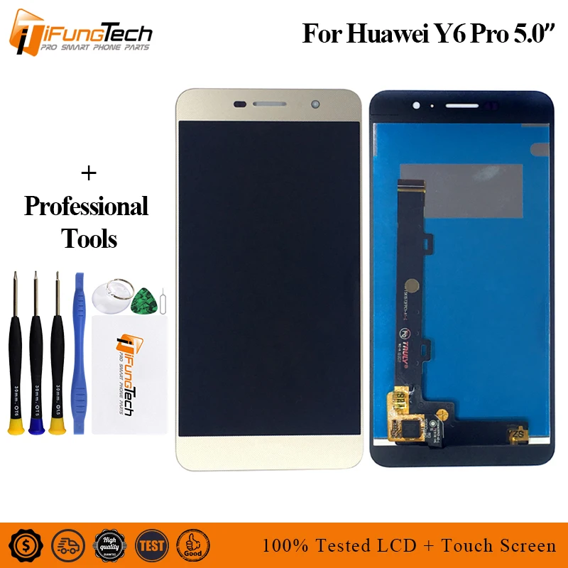 

100% Brand New 5.0'' LCD Display For HUAWEI Honor 4C Pro TIT-L01 LCD Touch Screen For HUAWEI Y6 Pro LCD Display Repair Parts