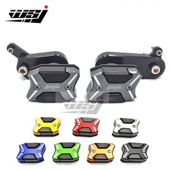 

CNC Crash Pad Frame Slider Protection Guard For Kawasaki ZX6R 2009 2010 2011 2012 Street Bike Racing Motorcycle
