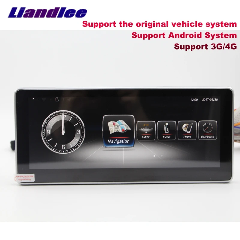 Flash Deal Liandlee Car Multimedia Player NAVI 4G RAM For Mercedes Benz MB GLK Class X204 2013~2018 CarPlay Car Radio Stereo GPS Navigation 9