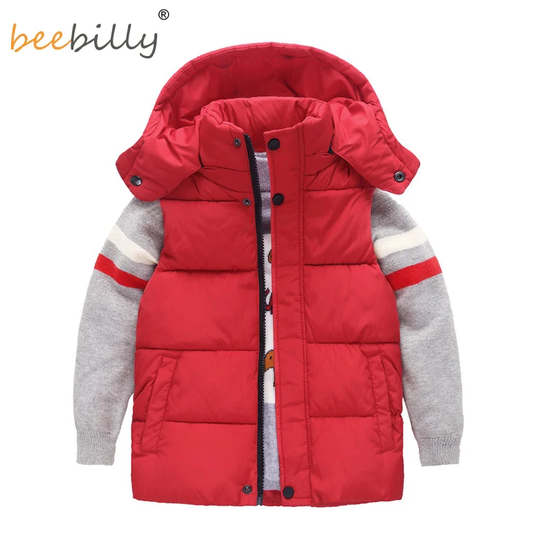 Baby Toddler Hooded Vest Winter Warm Puffer Sleeveless Jacket
