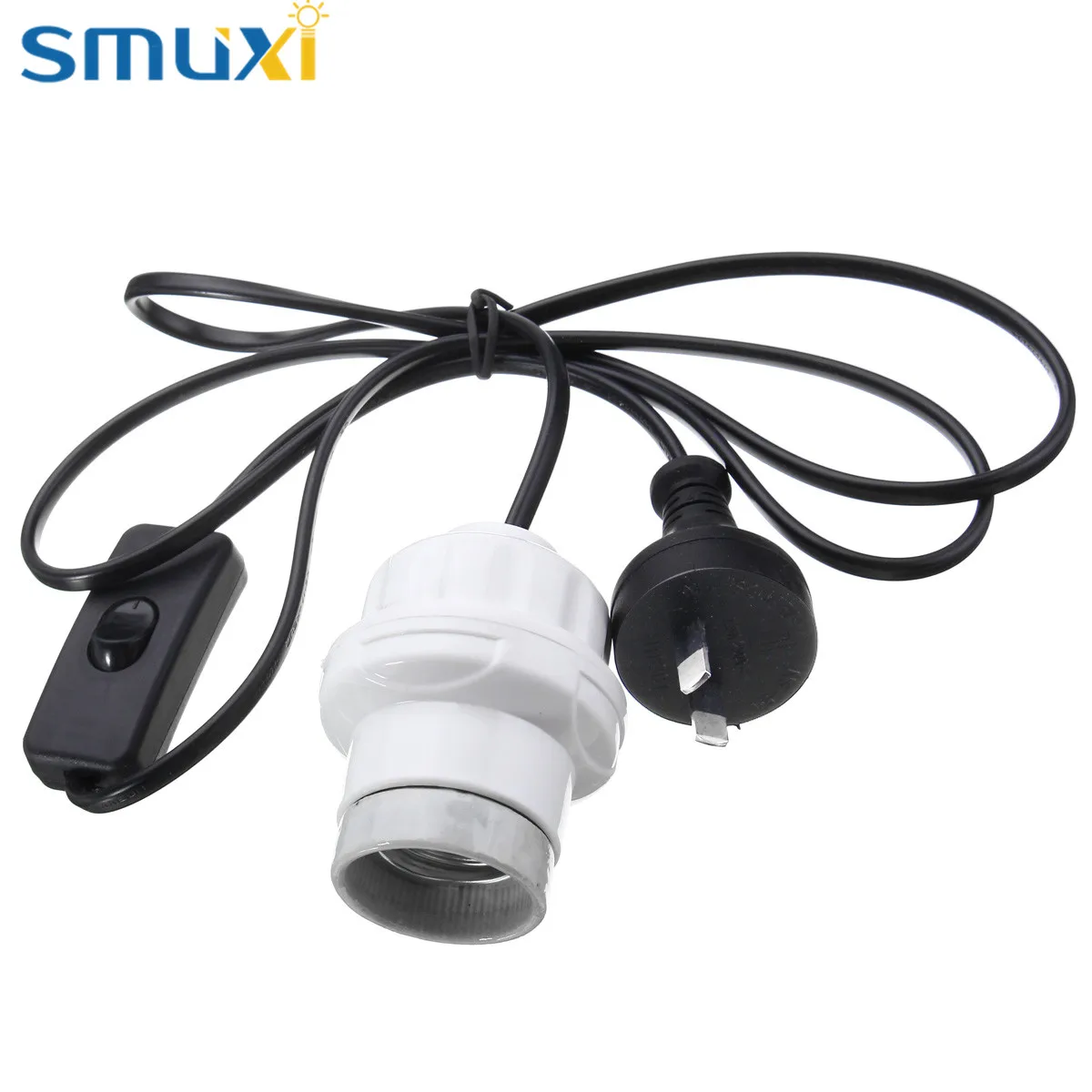 Smuxi Max200W E27 разъем Террариум для Рептилий Керамический держатель тепловой лампы с светильник переключатель лампы 110-220 в США/ЕС/Австралия разъем