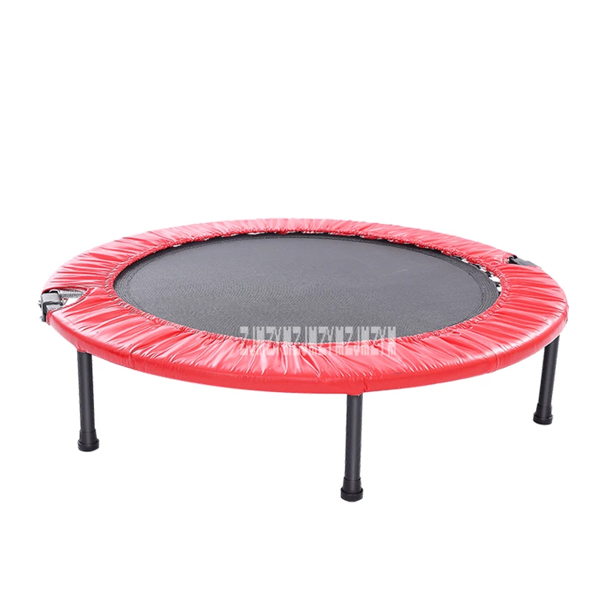 red C157 40 дюймов батут для детей прыгающая кровать для дома тренажерный зал складная надувная кровать фитнес-оборудование для женщин для похудения ног - Цвет: red
