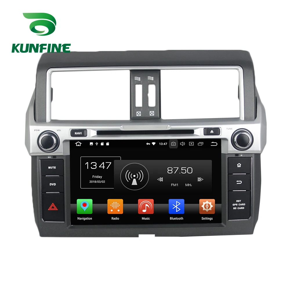 

Octa Core 4GB RAM Android 8.0 Car DVD GPS Navigation Multimedia Player Car Stereo for Toyota PRADO 2014 Radio Headunit