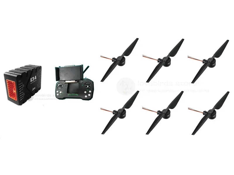 JIYI K3-A/K3-A pro+ FUAV M12+ hobbywing X8 FOC комплект питания для DIY 10L/15L/16L сельскохозяйственный опрыскивающий Дрон