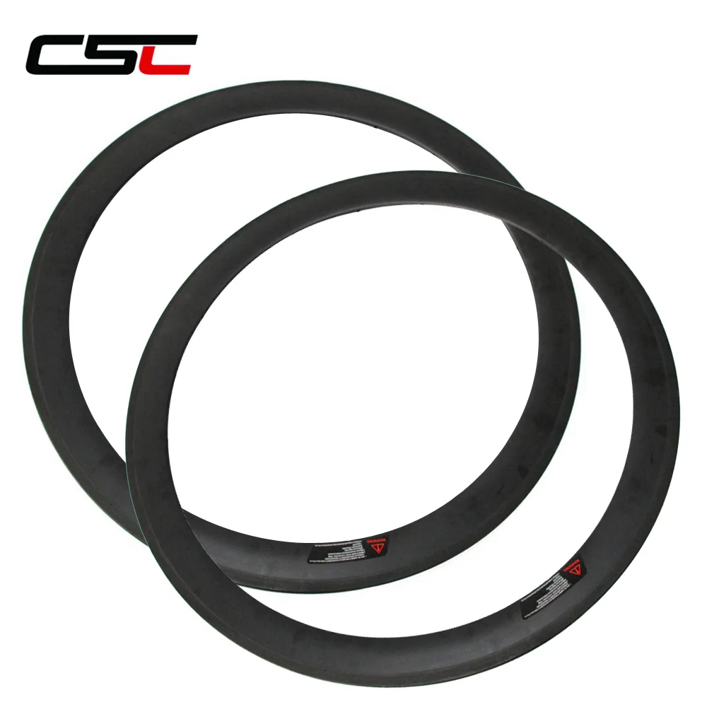 

CSC carbon bicycle rims 23mm wide 50mm tubular carbon road bike rims