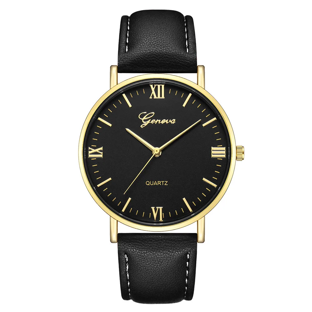 Reloj модные военные кварцевые мужские часы с большим циферблатом, кожаные спортивные часы, Классические наручные часы Relogio Masculino& Ff