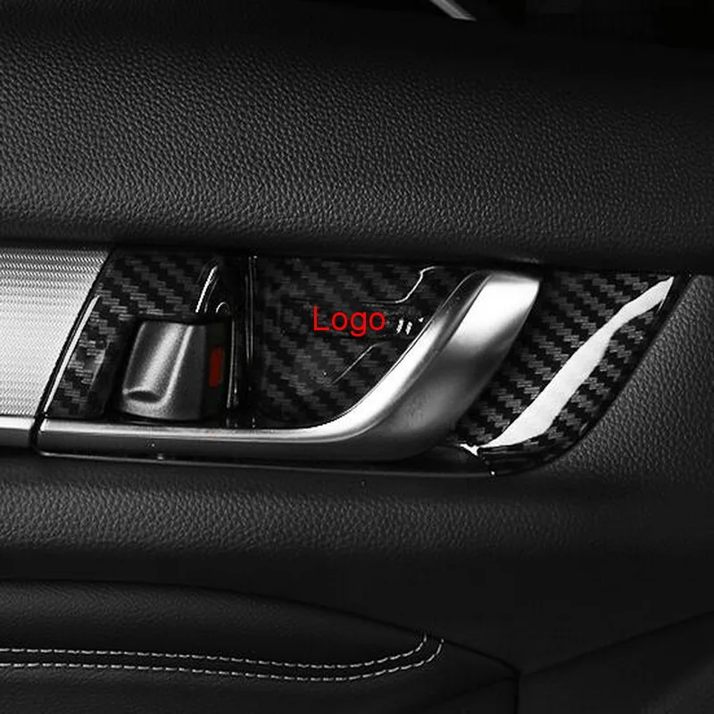 Tonlinker встроенный в дверь автомобиля ручка чаша чехол наклейка для HONDA ACCORD-19 Автомобиль Стайлинг 4 шт. ABS хромированные Чехлы стикер s