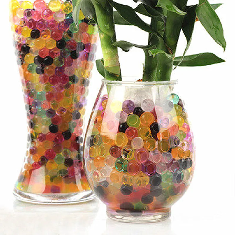 2400 шт./лот 12 цветов Хрустальные шарики для воды био гелевые воды|balls for flowers|gel ballsbio