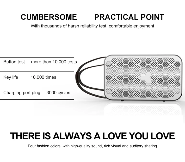 jkr-2 outdoor Bluetooth Speaker  HIFI Bluetooth Speaker (13)