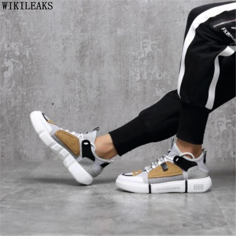 cheap white sneakers hip hop shoes dad sneakers high top sneakers breathable shoes zapatillas hombre casual men sneakers 2019 ayakkabi