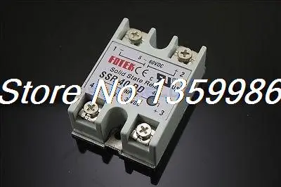 

10pcs Soild State Relay SSR-40 DD DC-DC 40A 3-32VDC/5-60VDC