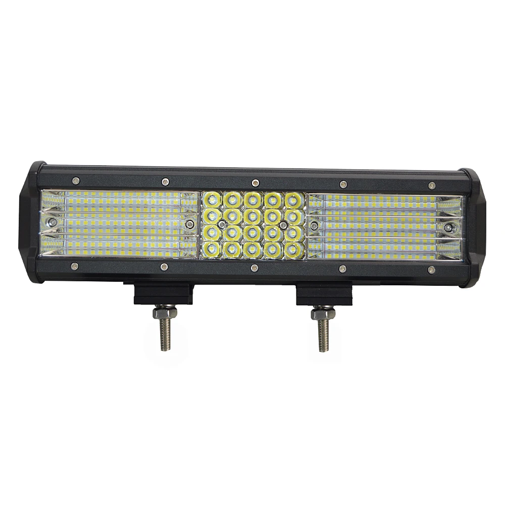 Auxtings 12inch 330w 12'' quad rows movable bracket Led work light high power 9D LED light bar offroad 4x4 car light 12V 24V