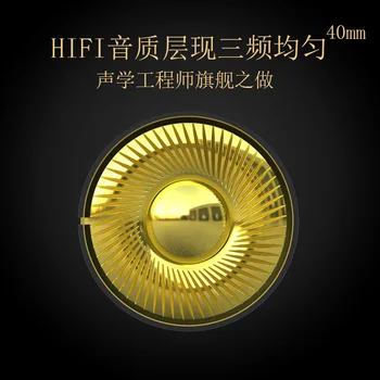 

speaker 40mm Titanium diaphragm earphone unit headphone speaker tri-band frequency 4pcs