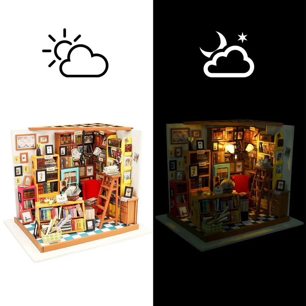 Casinha de Montar Miniatura DIY - LIVRARIA do Sam - Frete Grátis