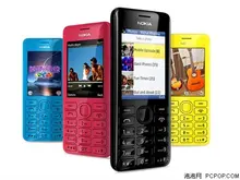 2060 Dual SIM Оригинальный Nokia 2060 206 2 г/м² 1.3MP 1100 мАч открыло дешевый Восстановленное сотовых телефонов Бесплатная доставка