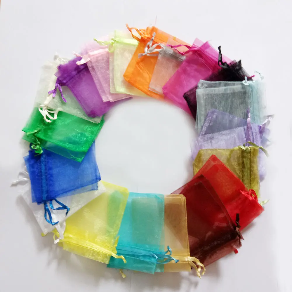 

15x20 см Сумка из органзы 100 шт. упаковка для ювелирных изделий сумка для ювелирных изделий подарочные пакеты для свадебных подарков женская сумка для путешествий