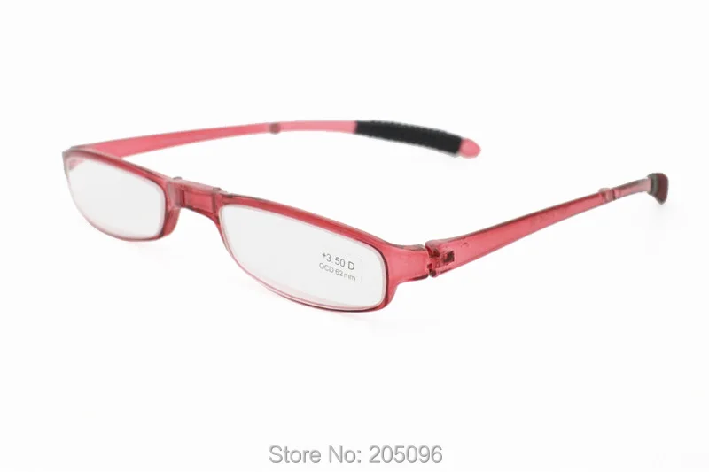 Модные rectro маленькие размеры плоские очки для чтения маленькие прямоугольные формы настоящие TR90 прочные складные очки для чтения