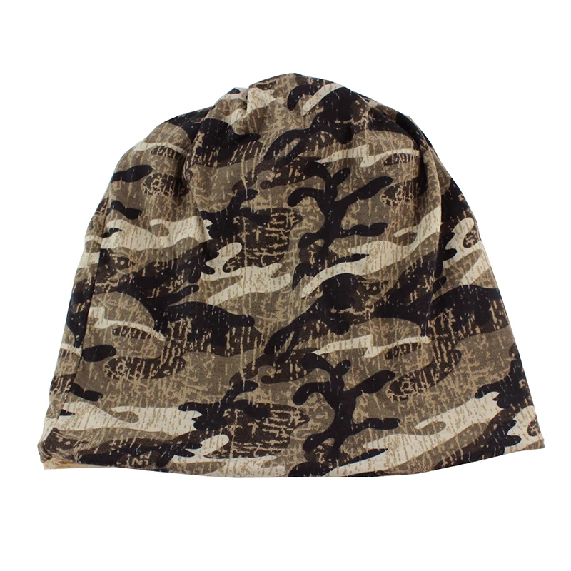 Флисовая осенне-зимняя летняя шапка для мужчин и женщин, Тактическая Военная армейская камуфляжная шапочка, Вязаная хлопковая шапка Skullie, термо-шарф, камуфляжная шапка