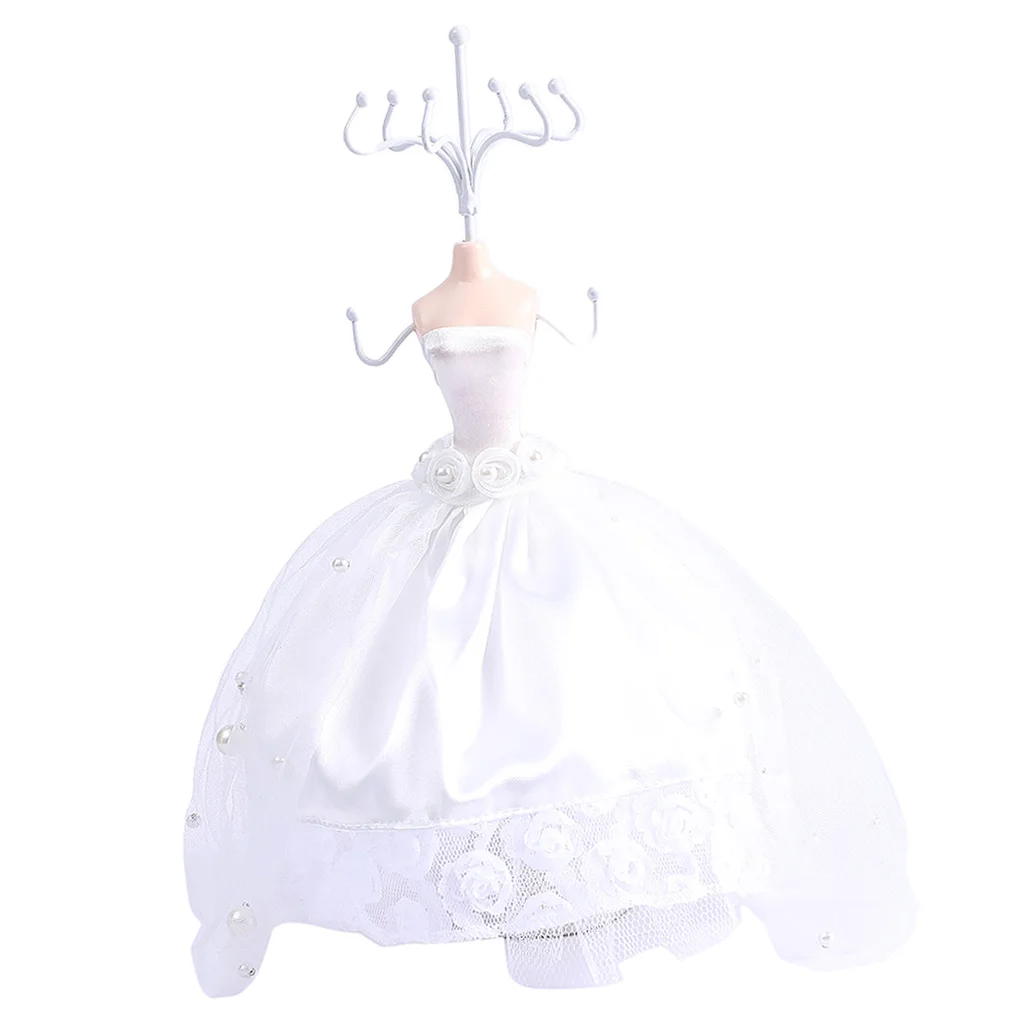 Jewelry Holder Bracelet Ring Display Stand Mannequin Princess Dress Display Rack