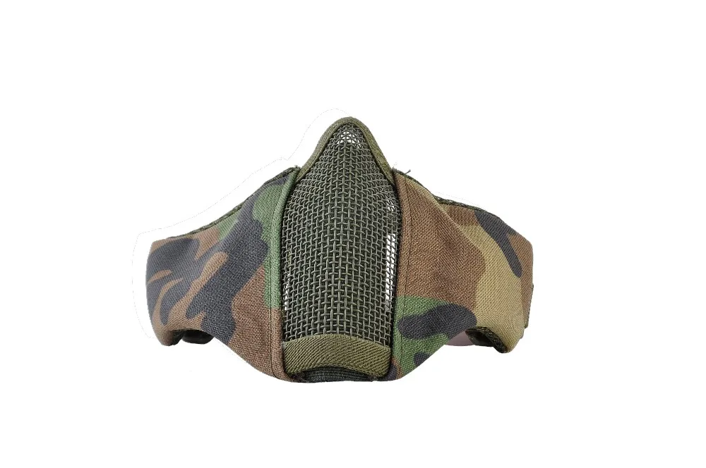 

Half Face Mask V10 Military Tactical Steel Wire Drop Shipping