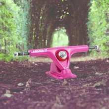 KOSTON pro quality gravity casting longboard trucks at 180mm, standard 7inch long skateboard trucks with T5/T6 treatment