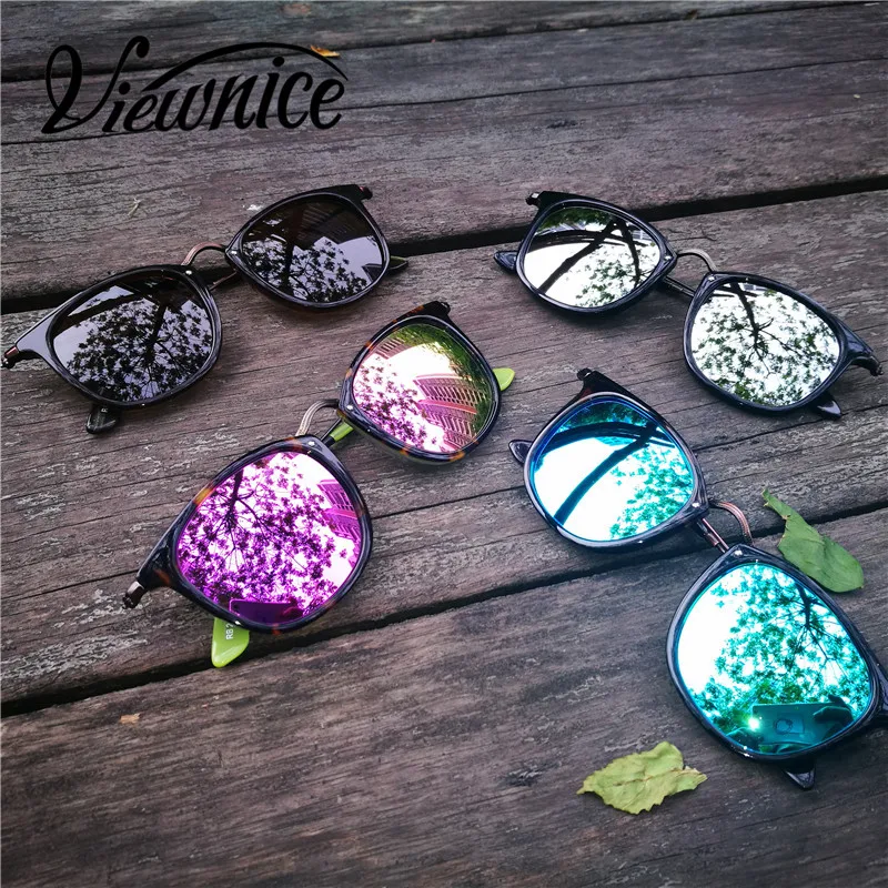 Viewnice новинка женские солнцезащитные очки Роскошные Ретро стиль классика ацетат