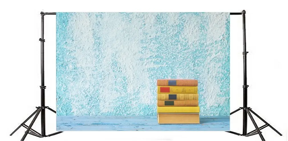 Фон для фотосъемки с Рождеством абстрактные размытые настенные книги винтажный