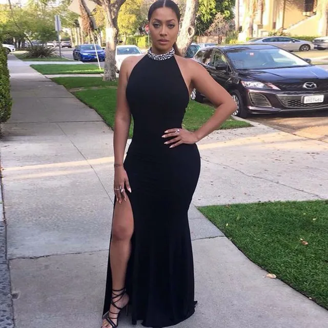 Black Plus Size Prom Dresses