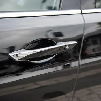 

ABS Chromed Exterior Door Handle Frame Cover Trim 8 PCS For Acura TLX 2015-2018