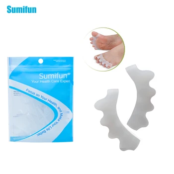 

1Pair Silicone Foot Massage Gel Bunion Protector Toe Separators Straightener Spreader Correctors Hallux Valgus Correction Z46801