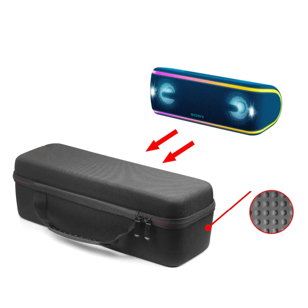 Черный Жесткий чехол из ЭВА для Sony XB41 путешествий SRS Stereo портативный беспроводной