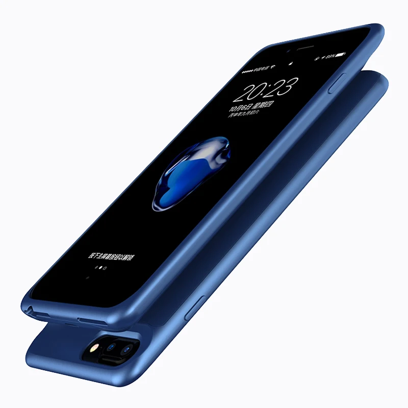 Leioua 5000 мАч ультра тонкий внешнее резервное зарядное устройство чехол для iPhone 6 6s 7 8 телефон зарядное устройство чехол высокой емкости 4,7 дюймов