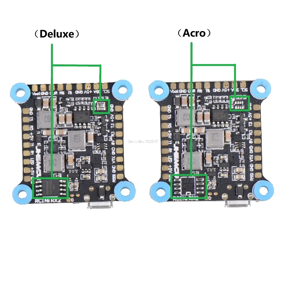 F7 игровые джойстики двойной гироскопа AIO OSD 5V 8V BEC и черный контейнер под элемент питания 2-6S для дрона с дистанционным управлением с видом от первого лица Полетный контроллер