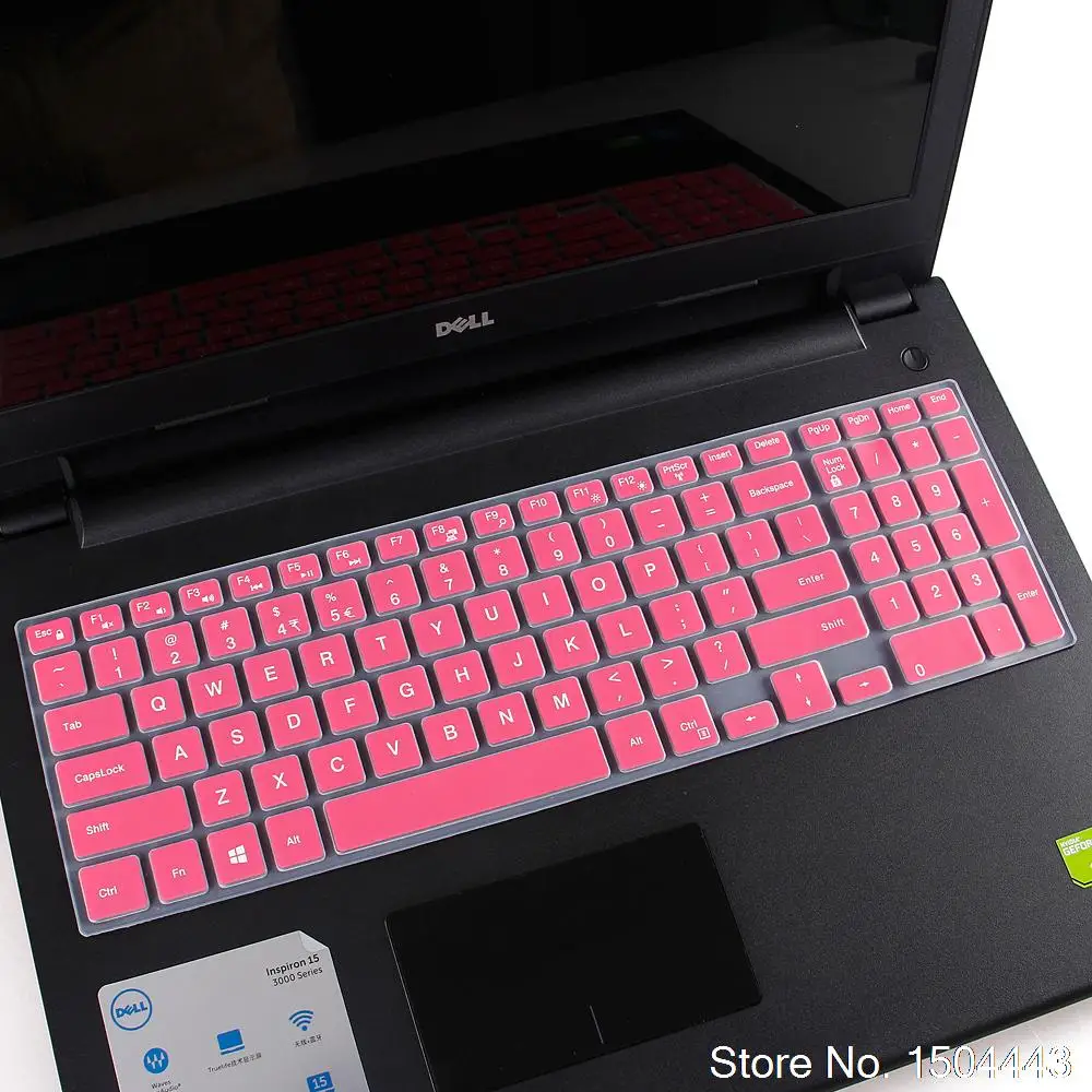 

For Dell inspiron 15 3000 series 3559 3558 3543 Ins15E Ins15D 15C 15.6 inch laptop keyboard cover skin