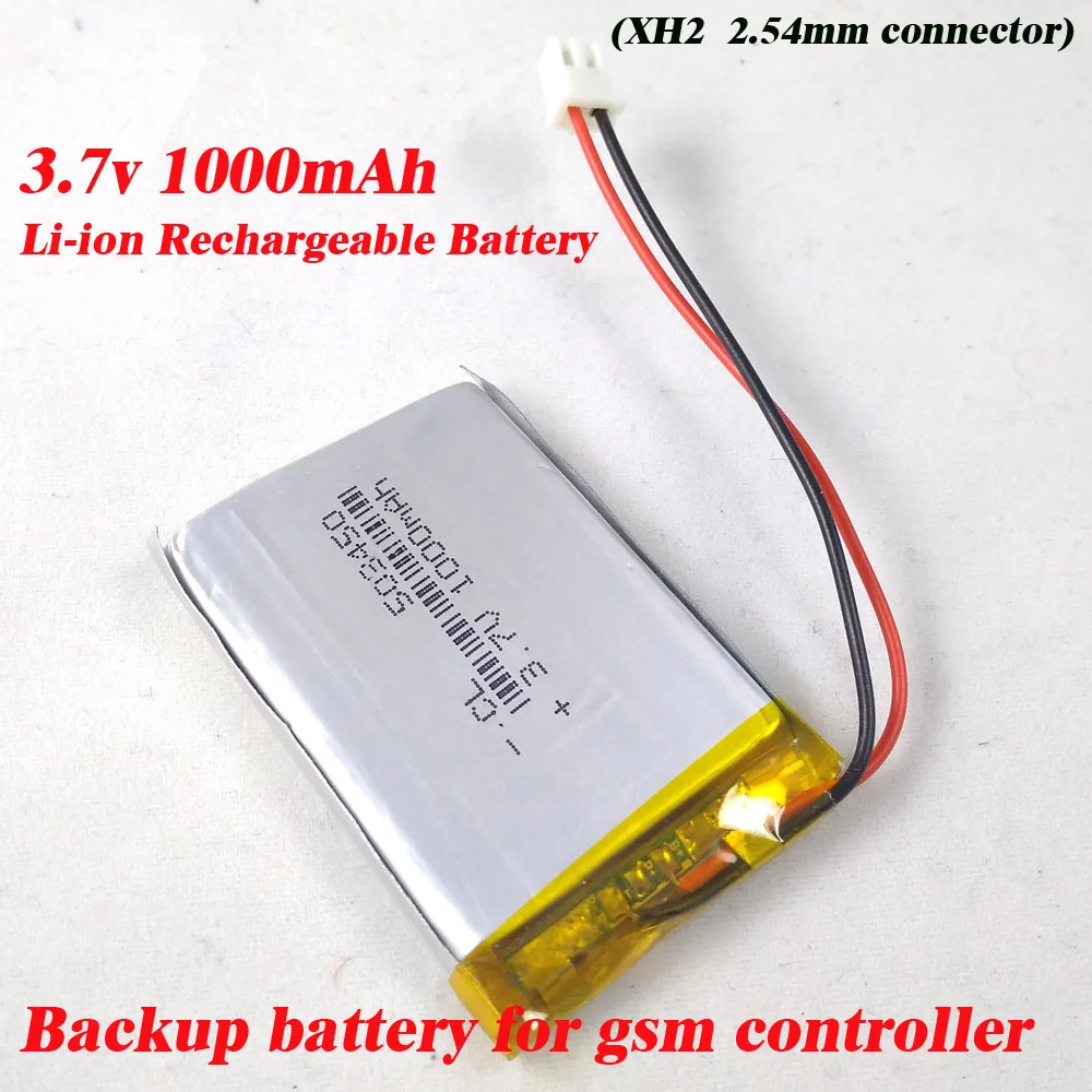 Аккумуляторная батарея 3,7 V 1000mAh li-po батареи PCM батарея для rtu5015plus 3g 4G gsm Реле Контроллер домофонная сигнализация