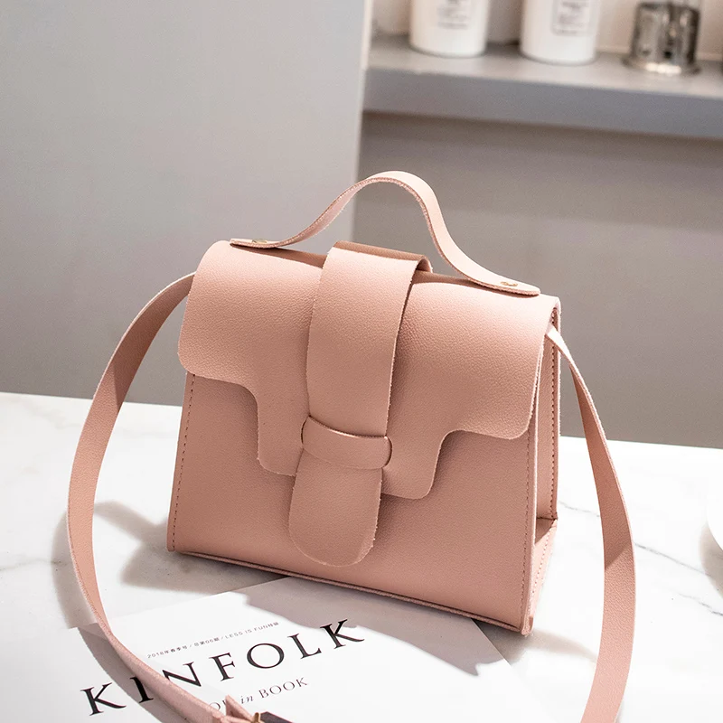 Новая модная женская сумка, винтажная женская сумка через плечо, вечерняя сумочка, сумочка, сумка Хобо - Цвет: Розовый