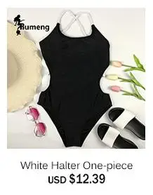 White Halter One-piece 12.39-R204