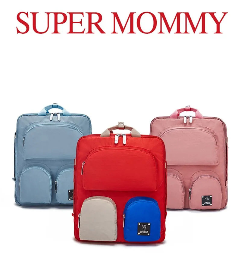Big Discounts! Baby Diaper Backpack For Mommy Maternity Clothes & Baby Clothes Bags Newborn Bag Organizer Free Drop Shipping04