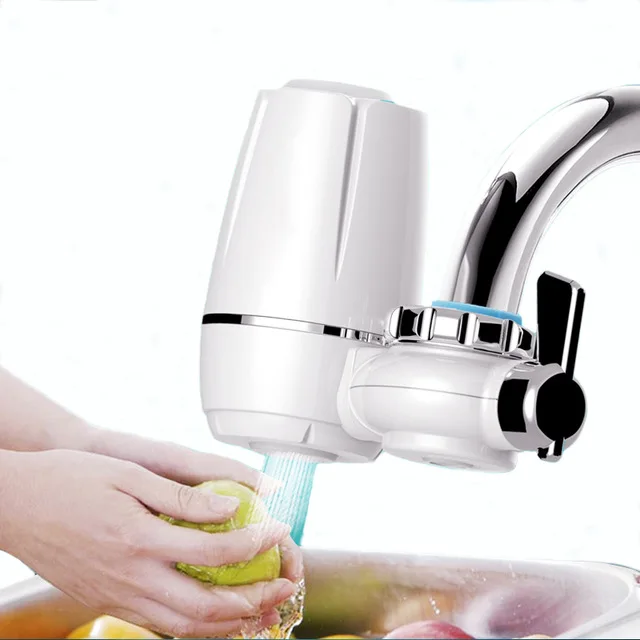 Home Water Filter Tap Washable Ceramic Mount Water Purifier Faucets